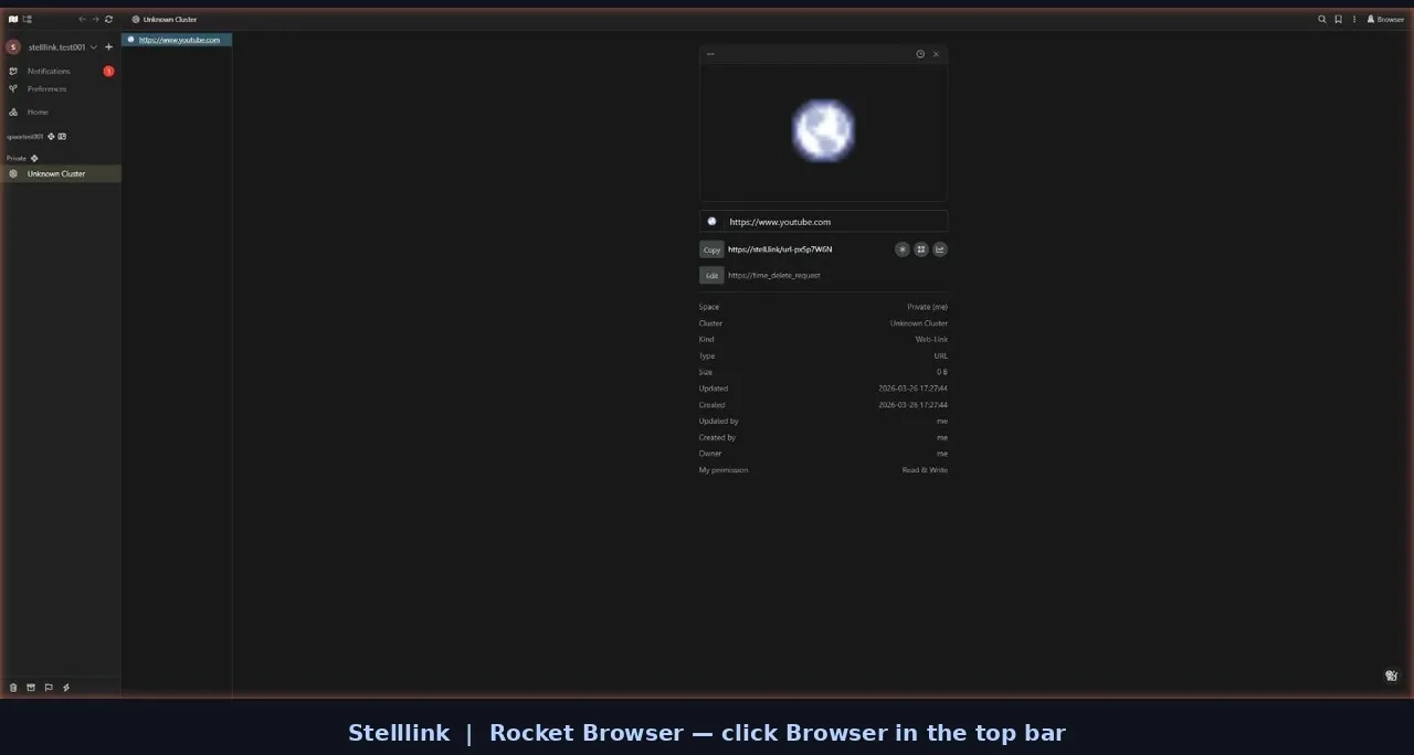 Rocket Browser로 페이지 저장하기